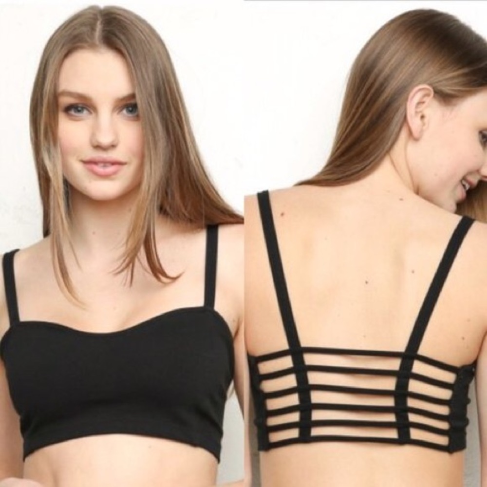 Brandy Melville Caged Back Bralette
